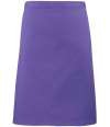 PR151 Colours Mid Length Apron Purple colour image